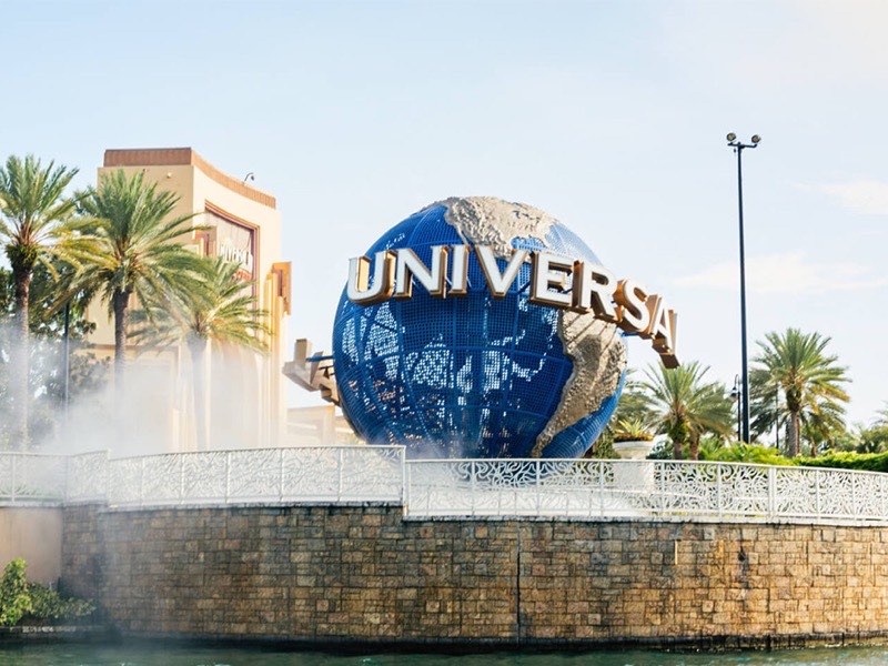 Globo da Universal Studios, em Orlando